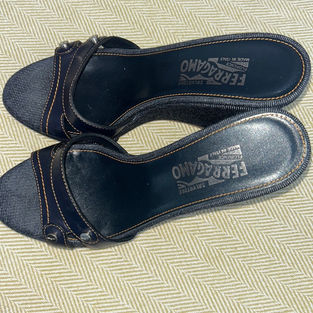 Salvatore Ferragamo Platform Wedges/Sandals